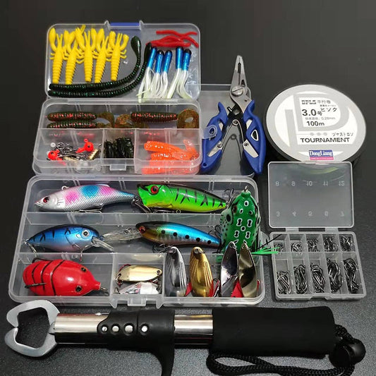 Kit Profissional Completo de Pescaria 164 Peças