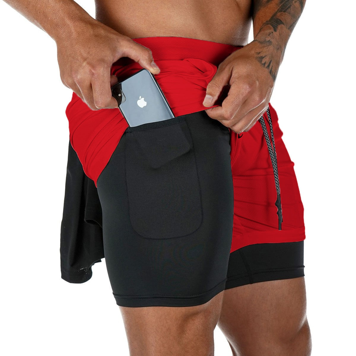 Short Tech Aaron® DryFit de Compressão Leve - Frete Grátis