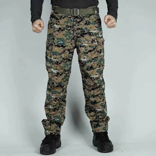 Calça Militar Tática Resistente e Impermeável + Cinto de Brinde